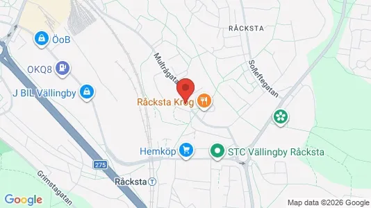 Affärslokaler att hyra i Västerort - kort over placeringen