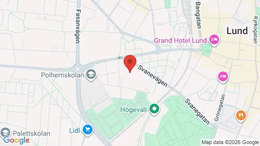 Affärslokaler att hyra i Lund - Bild från Google Street View