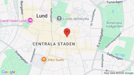 Affärslokaler att hyra i Lund - Bild från Google Street View