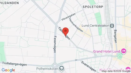 Affärslokaler att hyra i Lund - Bild från Google Street View