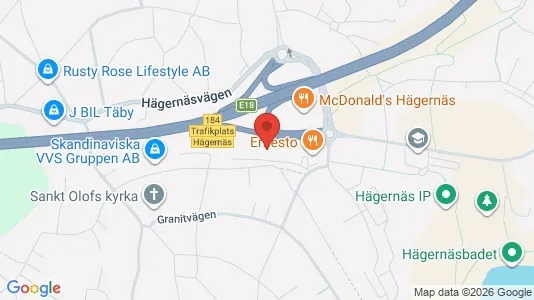 Affärslokaler att hyra i Täby - Bild från Google Street View