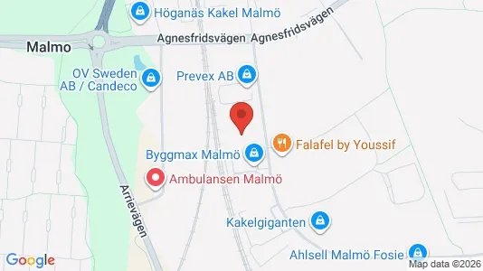 Lagerlokaler att hyra i Fosie - Bild från Google Street View