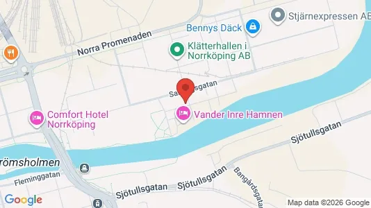 Affärslokaler att hyra i Norrköping - Bild från Google Street View