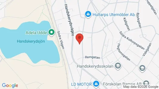 Bostadsfastigheter till försäljning i Nässjö - kort over placeringen