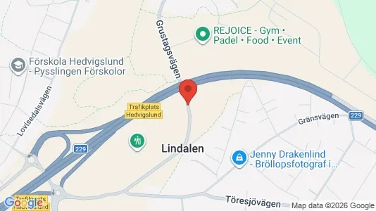 Affärslokaler att hyra i Nacka - kort over placeringen