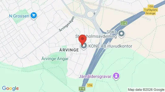 Kontorslokaler att hyra i Västerort - kort over placeringen