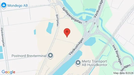Kontorslokaler att hyra i Malmö Centrum - kort over placeringen