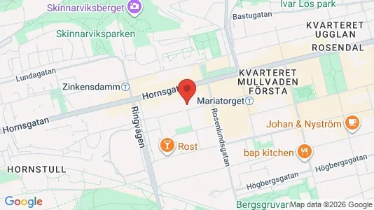 Affärslokaler att hyra i Södermalm - Bild från Google Street View