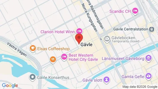 Kontorslokaler att hyra i Gävle - Bild från Google Street View
