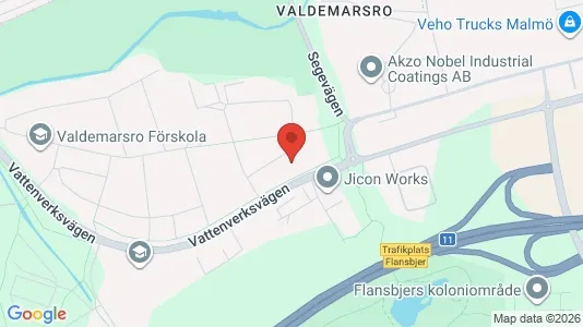 Affärslokaler att hyra i Malmö Centrum - Bild från Google Street View
