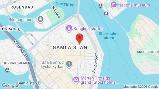 Kontorslokaler att hyra i Stockholm Innerstad - kort over placeringen