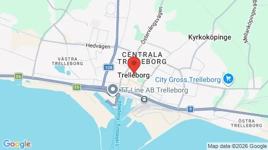 Lagerlokaler att hyra i Trelleborg - Bild från Google Street View