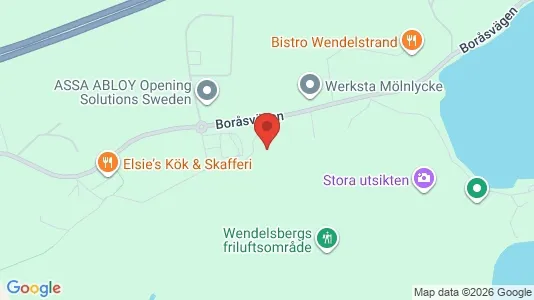 Lagerlokaler att hyra i Härryda - Bild från Google Street View