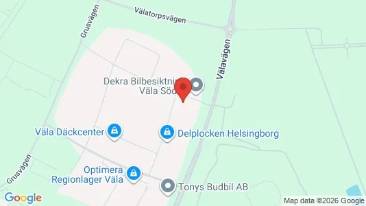 Lagerlokaler att hyra i Helsingborg - Bild från Google Street View