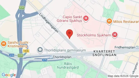 Kontorslokaler att hyra i Kungsholmen - kort over placeringen