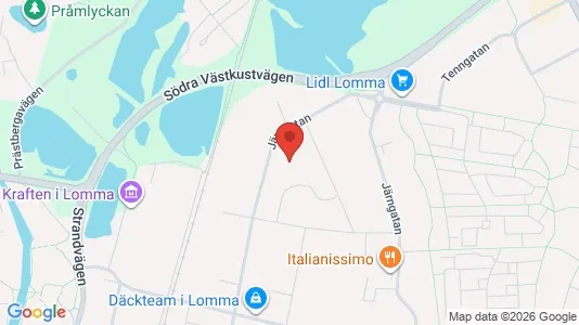 Lagerlokaler att hyra i Lomma - Bild från Google Street View