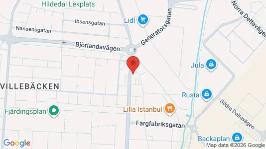 Kontorslokaler att hyra i Lundby - Bild från Google Street View