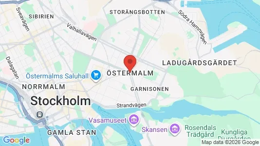 Affärslokaler att hyra i Östermalm - Bild från Google Street View