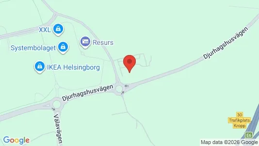Kontorslokaler att hyra i Helsingborg - Bild från Google Street View