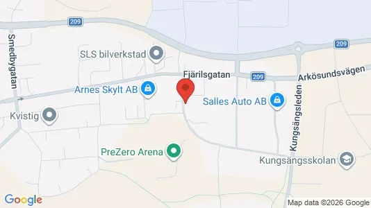 Lagerlokaler att hyra i Norrköping - kort over placeringen