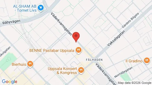 Kontorslokaler att hyra i Stockholm Innerstad - kort over placeringen