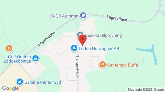Affärslokaler att hyra i Kävlinge - kort over placeringen