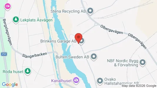 Affärslokaler till försäljning i Hallstahammar - kort over placeringen