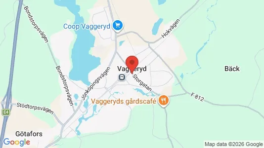 Affärslokaler att hyra i Vaggeryd - Bild från Google Street View