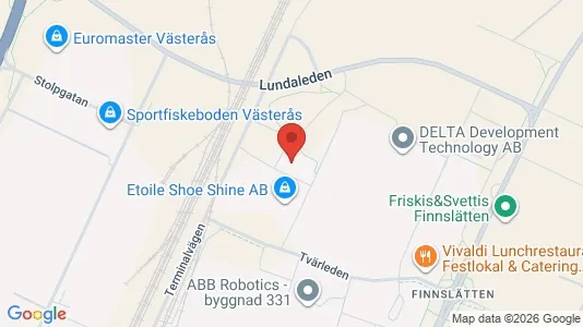 Industrilokaler att hyra i Västerås - Bild från Google Street View