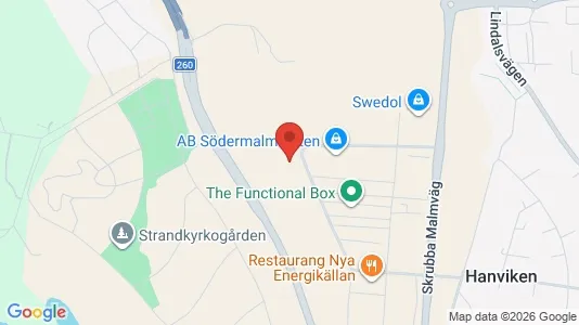 Lagerlokaler att hyra i Stockholm Innerstad - kort over placeringen