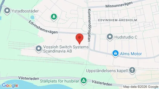 Kontorslokaler att hyra i Ystad - Bild från Google Street View