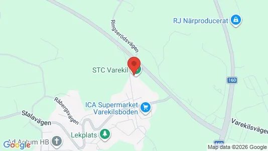Affärslokaler att hyra i Orust - kort over placeringen