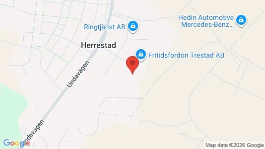 Affärslokaler att hyra i Uddevalla - kort over placeringen