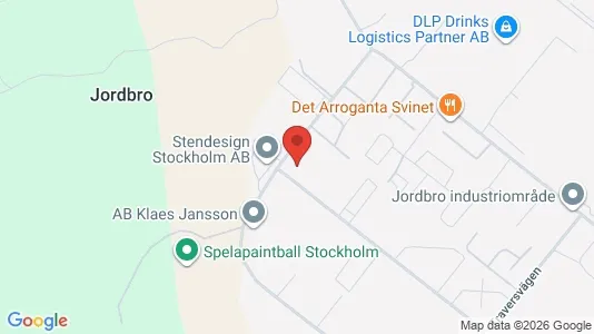 Fastighetsmarker att hyra i Haninge - kort over placeringen