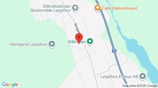 Affärslokaler att hyra i Filipstad - kort over placeringen