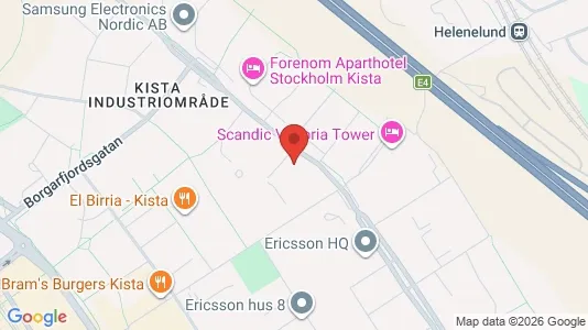 Affärslokaler att hyra i Västerort - kort over placeringen