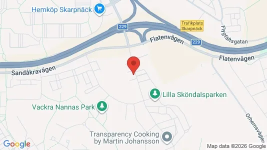 Kliniklokaler till försäljning i Söderort - kort over placeringen