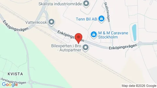 Affärslokaler att hyra i Upplands-Bro - Bild från Google Street View