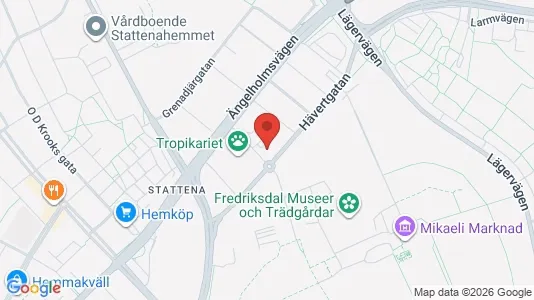 Affärslokaler att hyra i Helsingborg - kort over placeringen