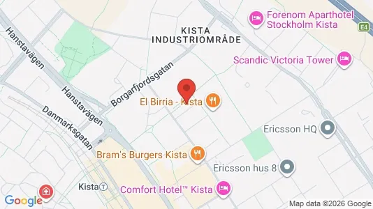 Kontorslokaler att hyra i Västerort - kort over placeringen