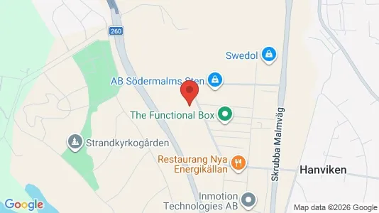 Lagerlokaler att hyra i Stockholm Innerstad - kort over placeringen