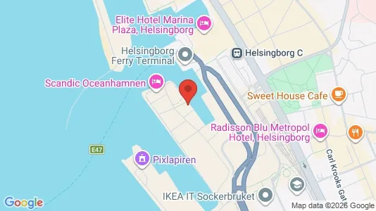 Kontorslokaler att hyra i Helsingborg - Bild från Google Street View