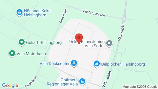 Lagerlokaler att hyra i Helsingborg - Bild från Google Street View