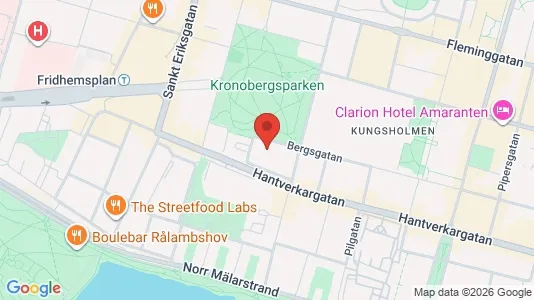 Kontorslokaler att hyra i Kungsholmen - kort over placeringen