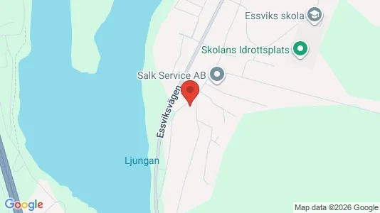 Bostadsfastigheter till försäljning i Sundsvall - kort over placeringen