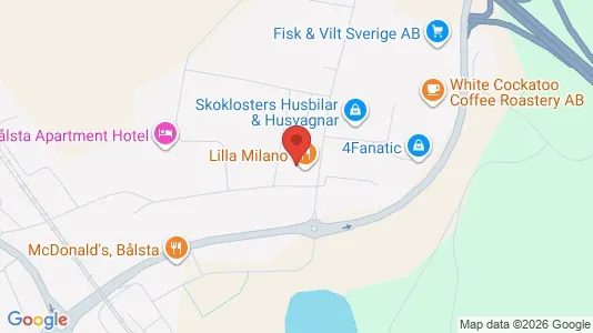 Industrilokaler till försäljning i Håbo - kort over placeringen