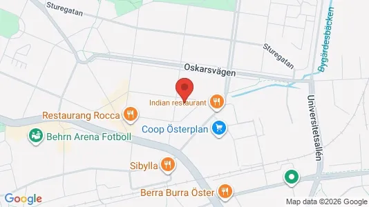 Affärslokaler till försäljning i Örebro - Bild från Google Street View