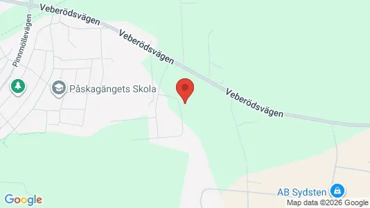 Affärslokaler att hyra i Lund - kort over placeringen