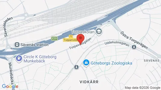Kontorslokaler att hyra i Örgryte-Härlanda - kort over placeringen