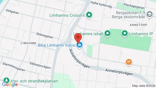 Kontorslokaler att hyra i Limhamn/Bunkeflo - kort over placeringen
